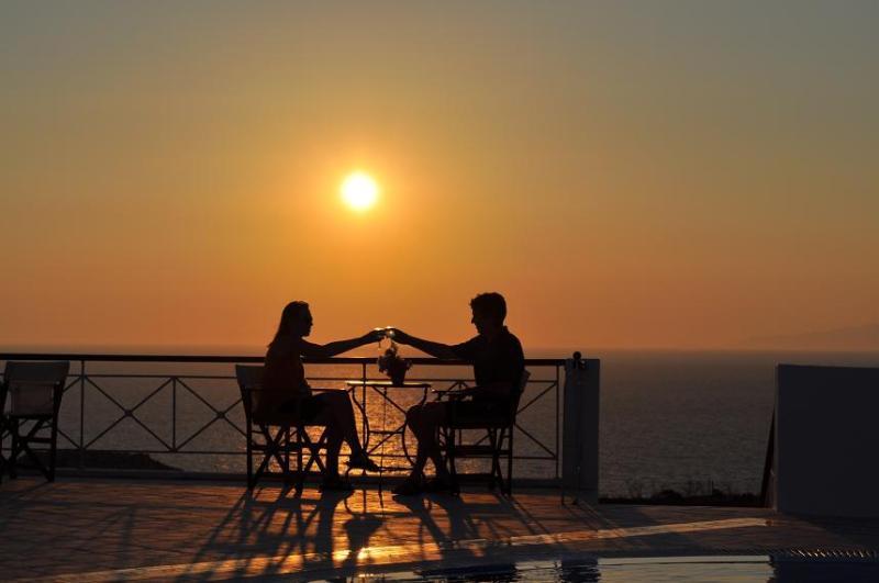 Ether Sunset Oia ภายนอก รูปภาพ